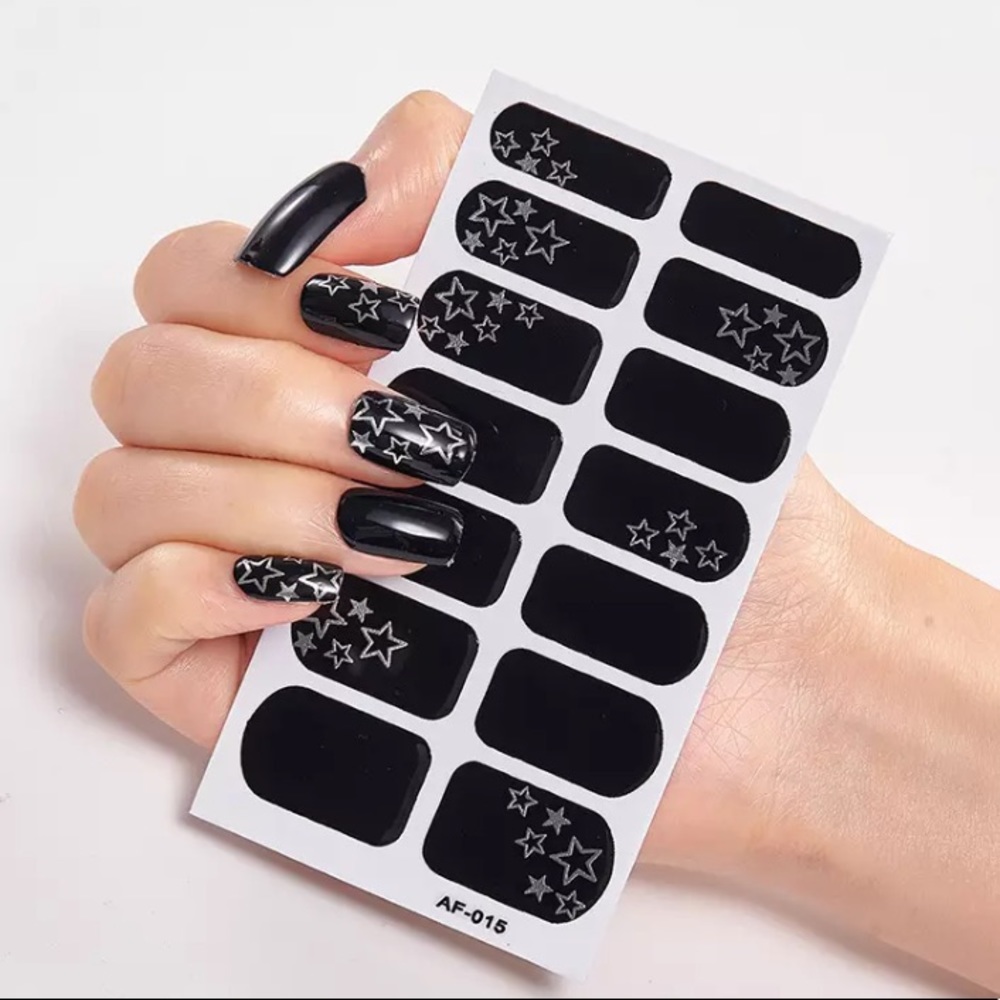 🎉 New Nail stickers - 14 colourful sticker set